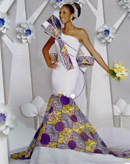 Ankara traditional outlet wedding dresses